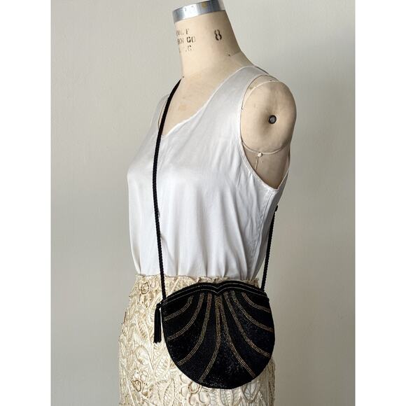 Vintage Art Deco Beaded Purse - Picture 3 of 3